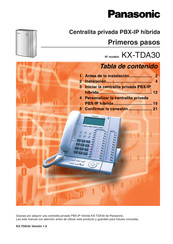 Panasonic KX-TDA30 Manual Del Usuario
