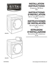 Maytag MDG25PD Instrucciones De Instalación