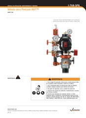 Victaulic FireLock NXT 768 SERIE Manual De Instalación, Mantenimiento Y Pruebas