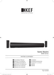 KEF HTS7001 Manual De Instalación