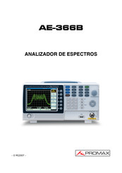 Promax AE-366B Manual De Instrucciones