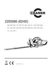 Cramer 2200086 Manual De Instrucciones