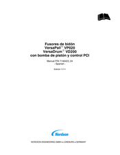 Nordson VersaPail VP020 Manual Del Usario