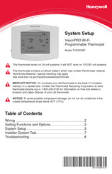 Honeywell VisionPRO TH8320WF Manual Del Usario