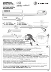 Trilux 07650 Instrucciones De Montaje