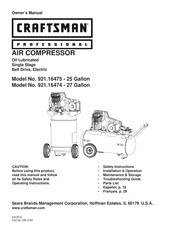 Craftsman 921.16474 Manual Del Usuario