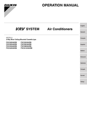 Daikin FXCQ32AVEB Manual Del Usuario