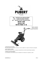 Pubert MF90 40H Manual De Utilización