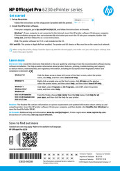 HP Officejet Pro 6230 ePrinter Serie Manual De Instrucciones