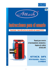 Attack DPX35 Instrucciones Para El Usuario