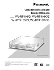 Panasonic WJ-RT416K/G Guia De Instalacion