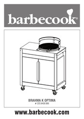 Barbecook BRAHMA K OPTIMA Instrucciones De Instalación