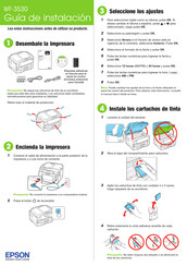 Epson WF-3530 Serie Guia De Instalacion