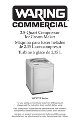 Waring Commercial WCIC25 Serie Manual De Instrucciones