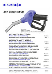 Elaflex ZVA Slimline 2 GR Instrucciones De Montaje Y De Uso