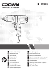 Crown CT12018 Manual Original