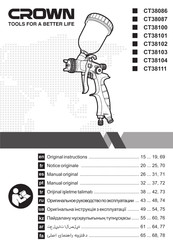 Crown CT38087 Manual Original