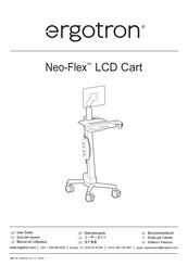 Ergotron Neo-Flex LCD Cart Guia Del Usuario