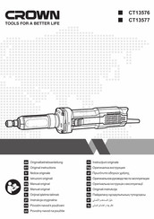 Crown CT13576 Manual Original