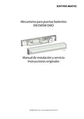 entrematic EMO Manual De Instalación