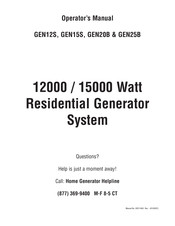 Rheem GEN25B Manual Del Operador