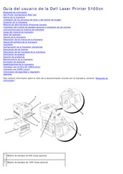 Dell 5100cn Guia Del Usuario