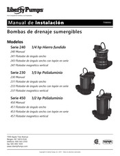 Liberty Pumps 240 Manual De Instalación