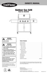 Uniflame NSG3902B Manual Del Propietário