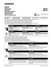 Siemens 3RW40 5 Instructivo