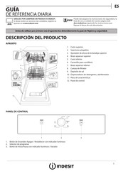 Indesit DSFE 1B10 S Guía De Referencia Diaria