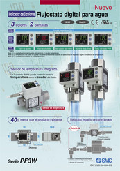 SMC PF3W740 Manual De Instrucciones