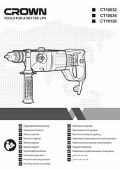 Crown CT10120 Manual Original