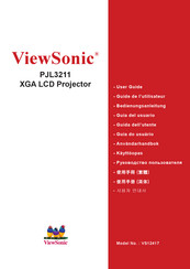 View Sonic PJL3211 Guia Del Usuario