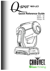 Chauvet Q-SPOT 460-LED Guía De Referencia Rápida