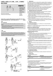 Festo LFR Serie Instrucciones De Utilizacion