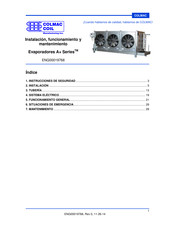 COLMAC A+ Serie Instalación Funcionamiento Y Mantenimiento