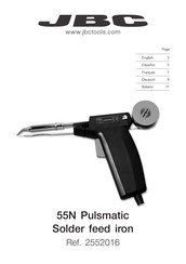 jbc PULSMATIC 55N Instrucciones De Funcionamiento