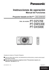 Panasonic PT-DZ570E Instrucciones De Operación