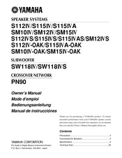 Yamaha SW118IVS Manual De Instrucciones