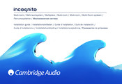 Cambridge Audio incognito Guia De Instalacion