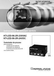 Pepperl+Fuchs KT-LED-96-2R-230VAC Instrucciones De Puesta En Servicio