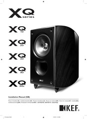 KEF XQ10 Manual De Instalación