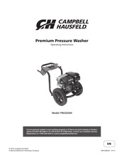 Campbell Hausfeld PW320200 Manual De Instrucciones