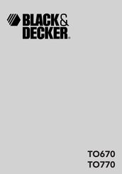 Black and Decker TO670 Manual De Instrucciones