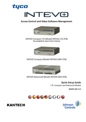 Johnson Controls Kantech INTEVO-ADV-4TB Guía De Instalación Rápida