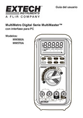 flir Extech Instruments MultiMaster Serie Guia Del Usuario