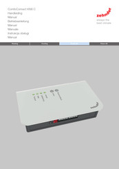 Zehnder ComfoConnect KNX C Manual Del Usuario