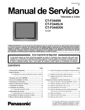 Panasonic CT-F3445N Manual De Servicio
