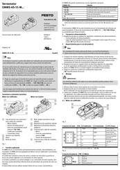 Festo EMMS-AS-55-M Serie Instrucciones De Utilizacion