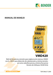 Bender VMD420 Serie Manual De Manejo